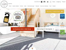 Tablet Screenshot of hotel-luen.com